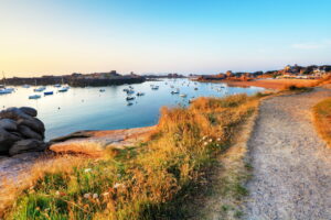 Sentier des douaniers, Bretagne.